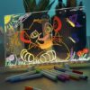 Lumi‘LED : The Board that Awkens Children‘s Creativity (+ 7 markers free )