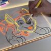 Lumi‘LED : The Board that Awkens Children‘s Creativity (+ 7 markers free )